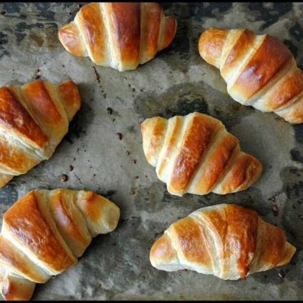 Croissants od zera - sprawdzony przepis.