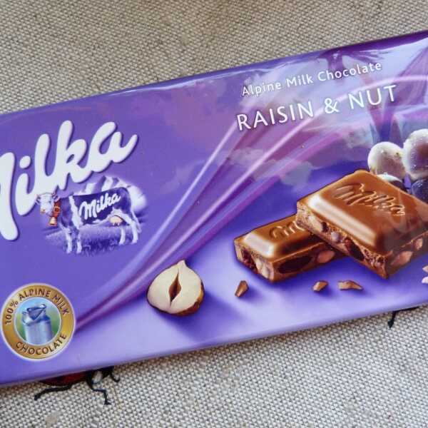 Czekolada Milka Raisin & Nut