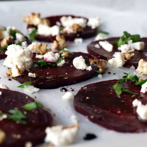 Beetroot Carpaccio | Buraczane Carpaccio