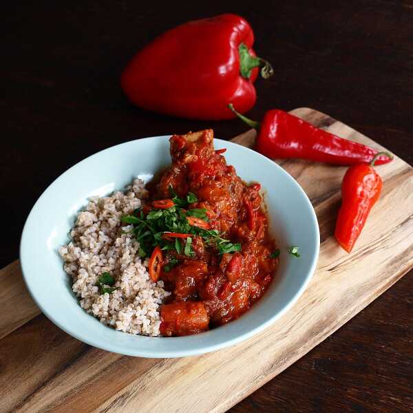 Red Pepper Beef Stew | Potrawka Wolowo-Paprykowa