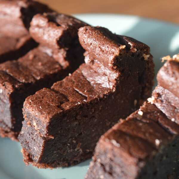 Brownie jaglane, bezglutenowe, bez nabiału