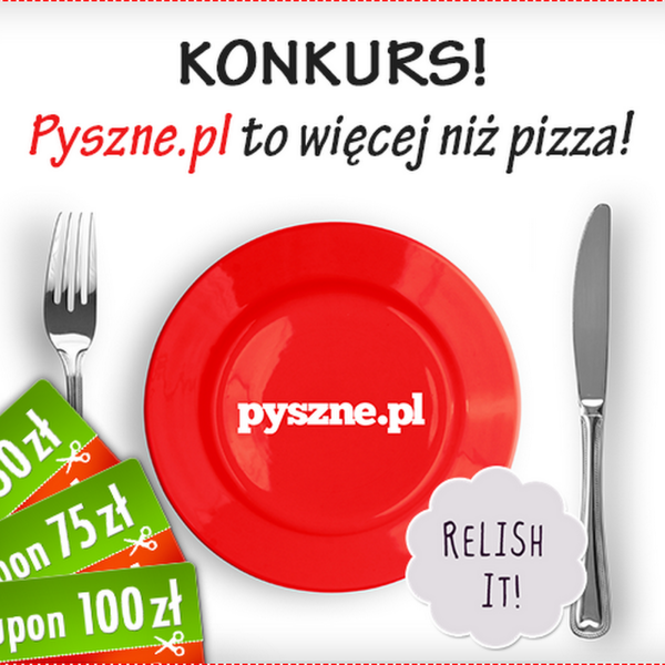Konkurs z Pyszne.pl!