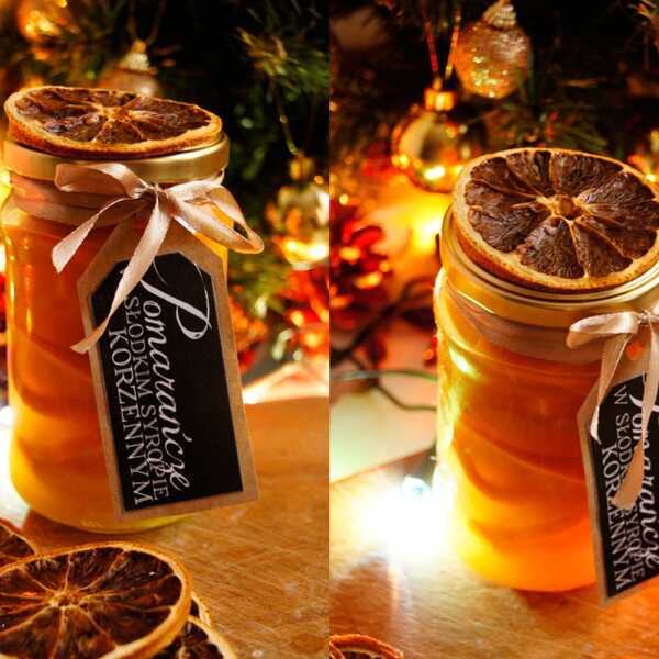 Pomarańcze w słodkim syropie do herbaty [Pyszne Prezenty ♦ Boże Narodzenie 2015]