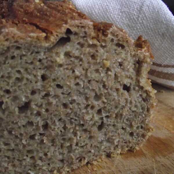 Chleb żytni pełnoziarnisty dla zdrowia 