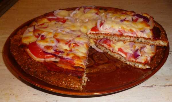 Pizza na otrębowym spodzie