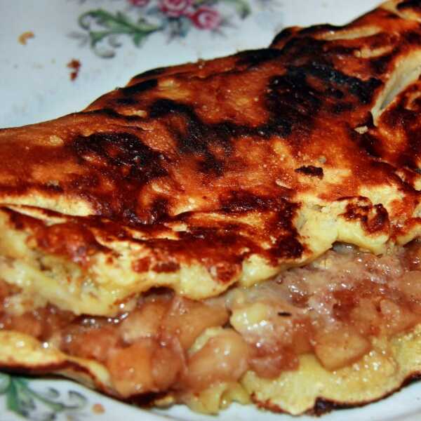 Omlet Owsiany z Jabłkiem - śniadanie dla aktywnych