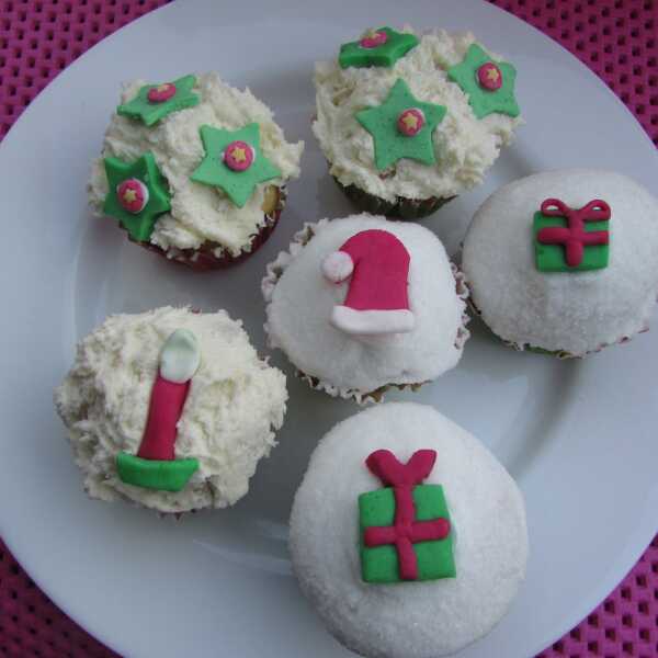 Bożonarodzeniowe muffinki