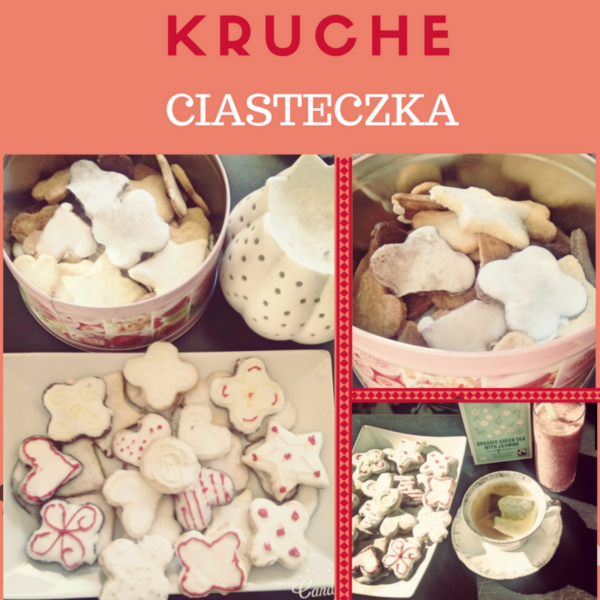 Kruche Ciasteczka (kakaowe, orzechowe, kokosowe, cynamonowe)