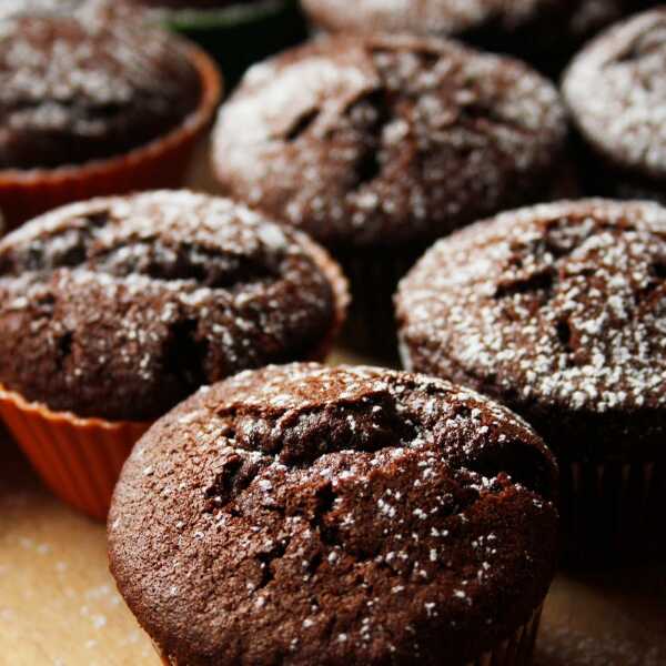 Muffiny korzenno-kakaowe