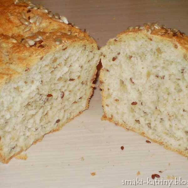 Wspaniały i zdrowy chleb, bez wyrastania :-) 