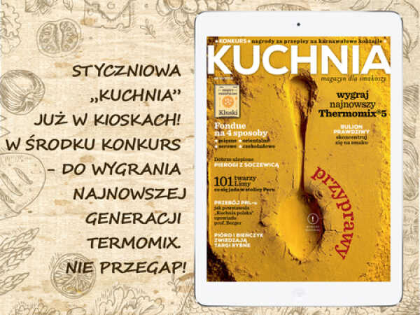 Kuchnia 01/2016 czyli jak mąkę z wodą nazwać kluchami na 100 sposobów