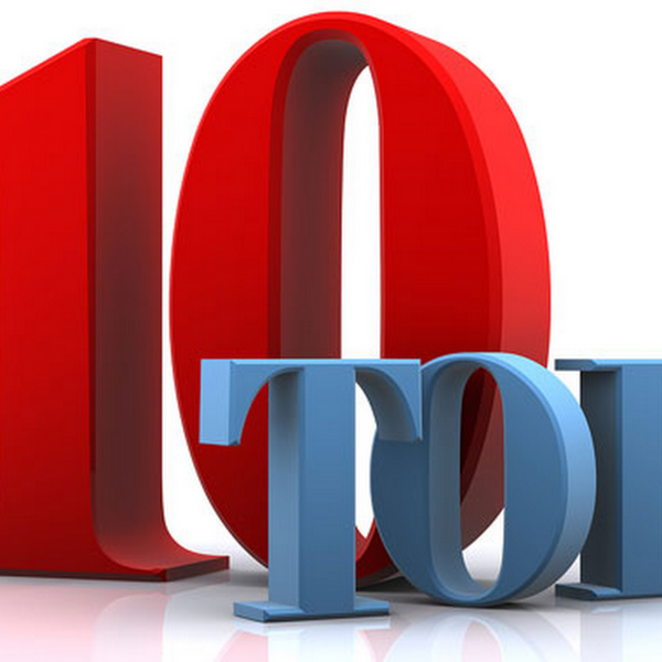 Top Ten 2015 list 