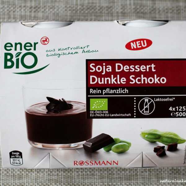 Deser sojowy o smaku gorzkiej czekolady ener Bio - recenzja