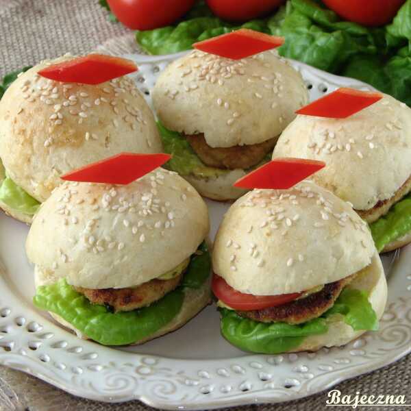 Drobiowe mini hamburgery