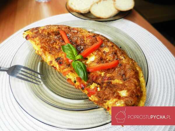 Paprykowy omlet