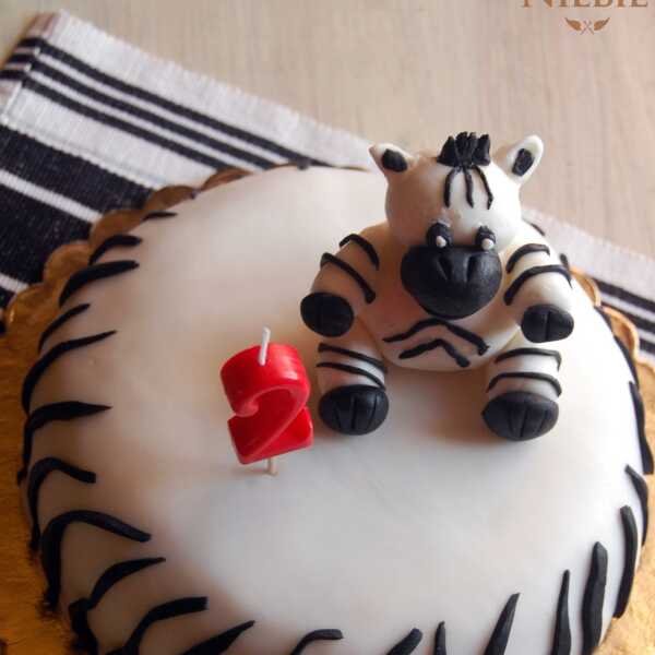 Tort zebra (w stylu angielskim)