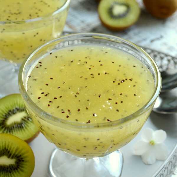 Kisiel o smaku kiwi