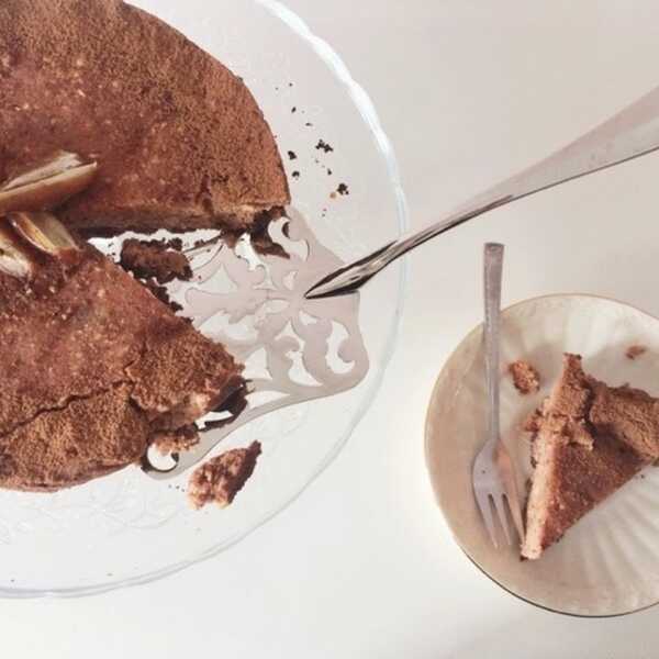 BAKING :: Vegan date & chocolate cheesecake
