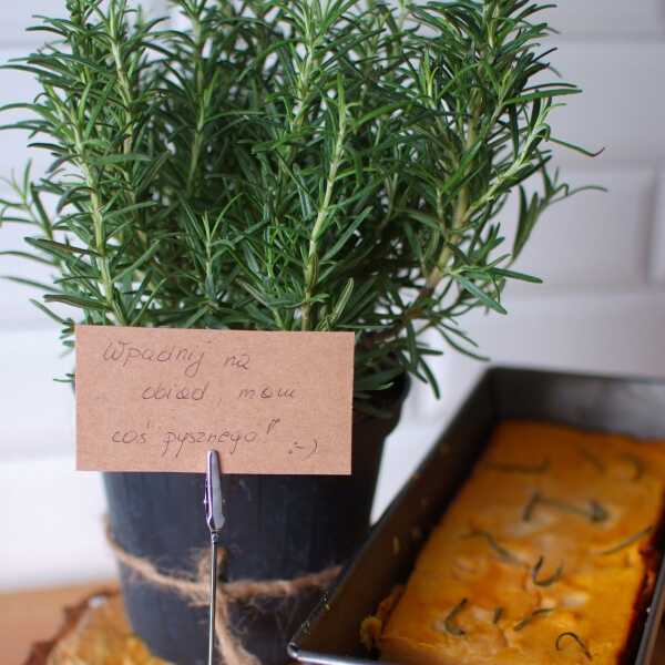 BABKA ZIEMNIACZANA Z DYNIĄ I TOFU!