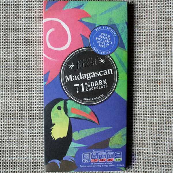Tesco finest Madagascan 71% dark chocolate - recenzja