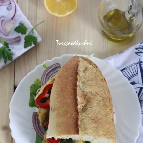 Turecka kanapka z ryba / Balık ekmek