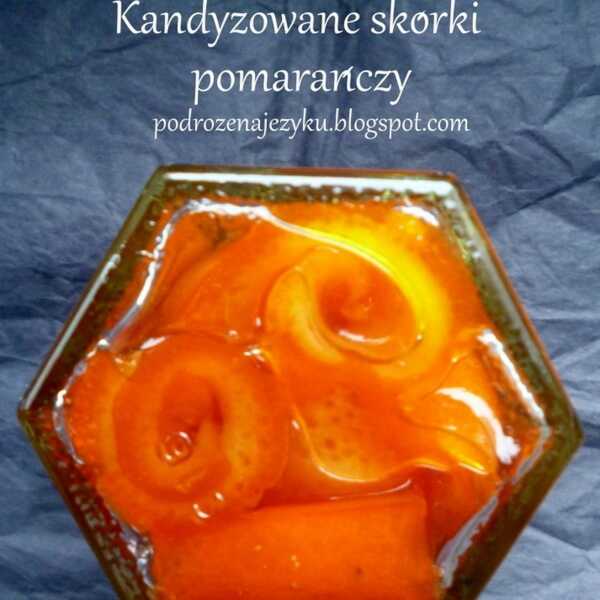 Kandyzowane skórki pomarańczy