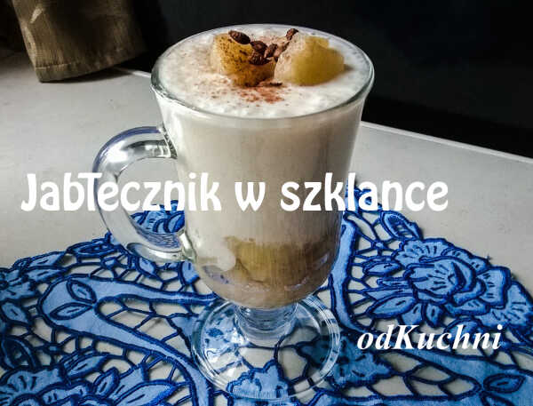 Jabłecznik w szklance