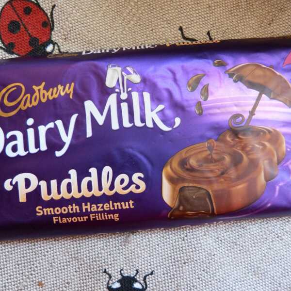 Cadbury Dairy Milk Puddles Smooth Hazelnut