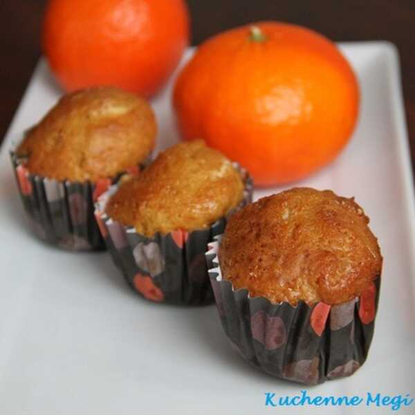 Pomarańczowe muffiny z białą czekoladą