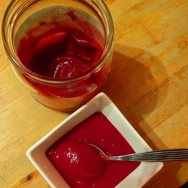 Cherry curd - trochę słońca w środku zimy.