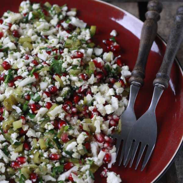 Salatka z kalafiorem / karnabahar salatasi