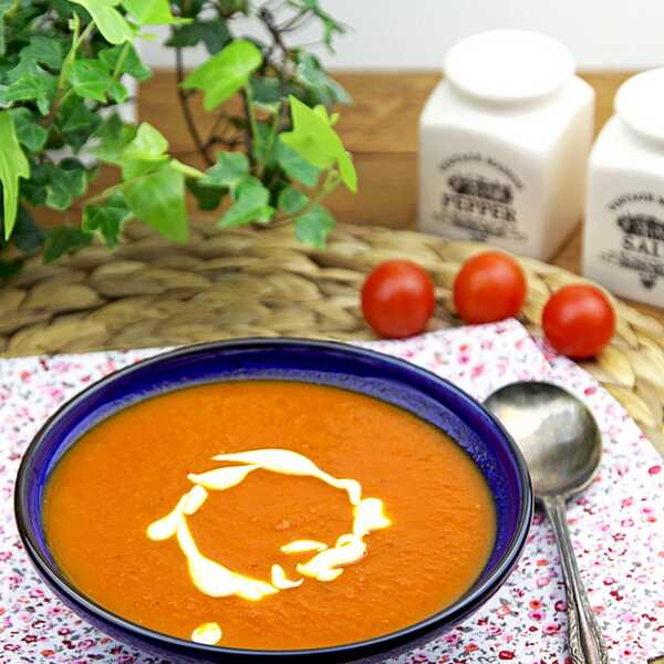 Błyskawiczna zupa pomidorowa