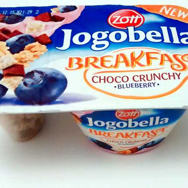 Jogurt Jogobella Breakfast Choco Crunchy - Blueberry, Zott