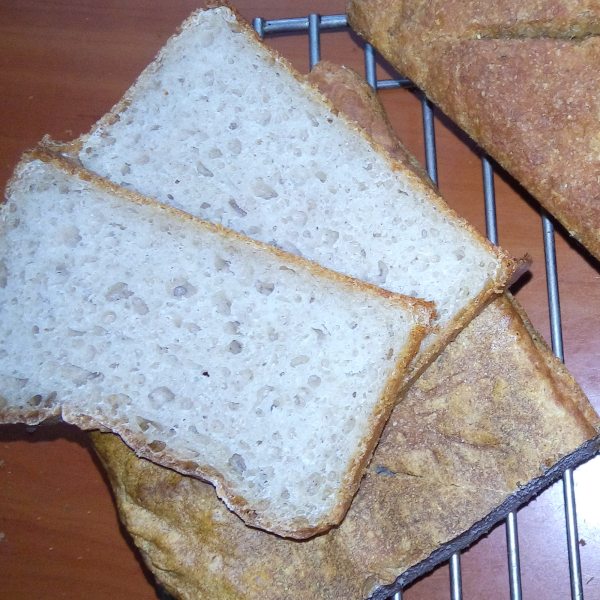 Chleb pszenno-gryczano-owsiany