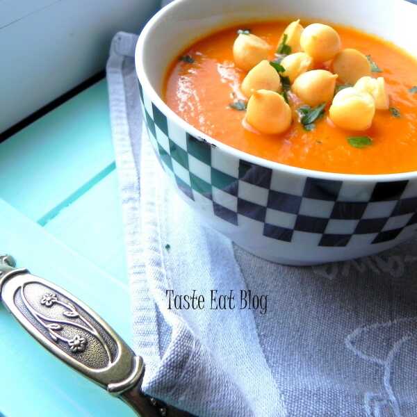 Zupa krem z pomidorów wszelakich