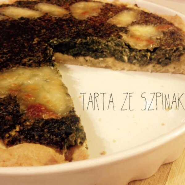 Tarta ze szpinakiem 