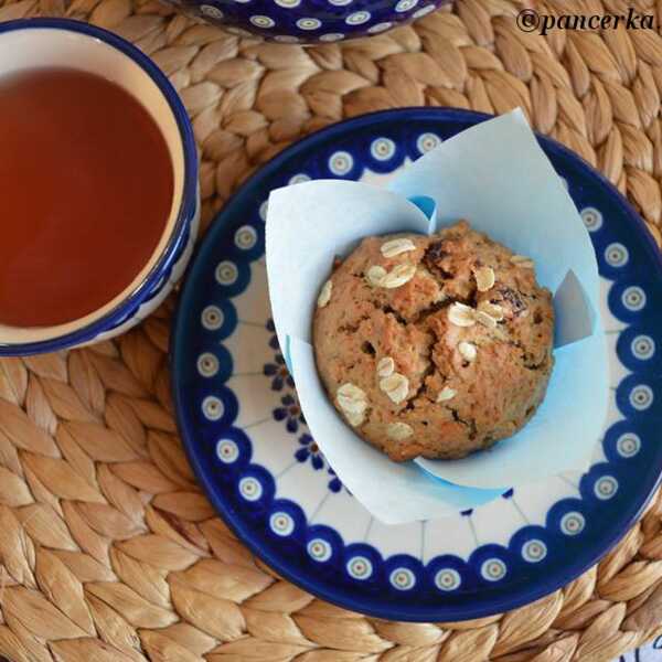 Muffiny pełnoziarniste z żurawiną