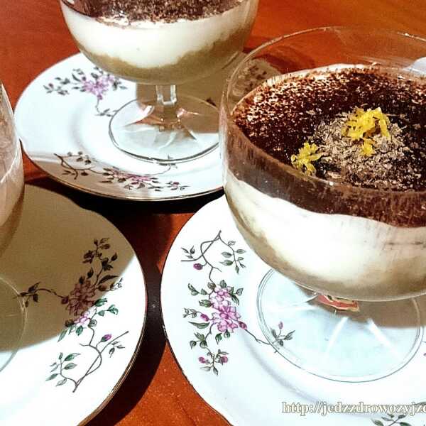 Jaglane tiramisu ( wersja light).