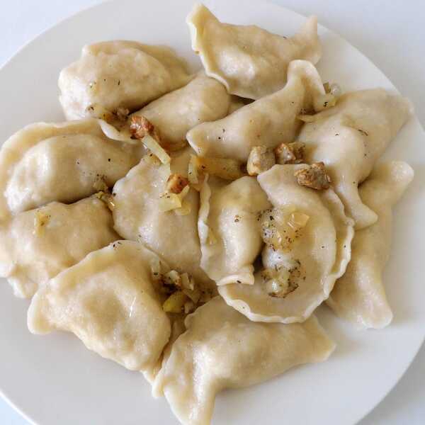 Ruskie Pierogi z Boczkiem