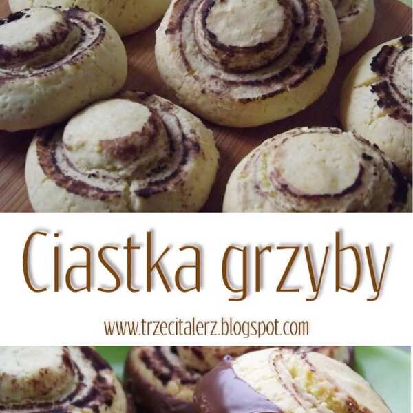 Ciastka grzyby