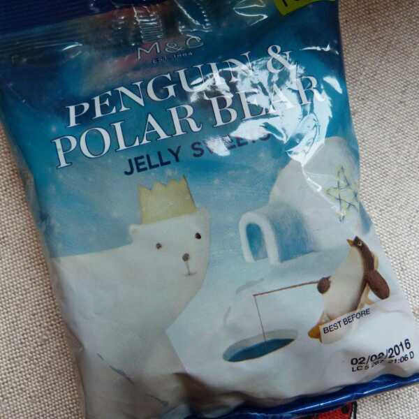 Penguin & Polar Bear Jelly Sweets - wegańskie żelki 