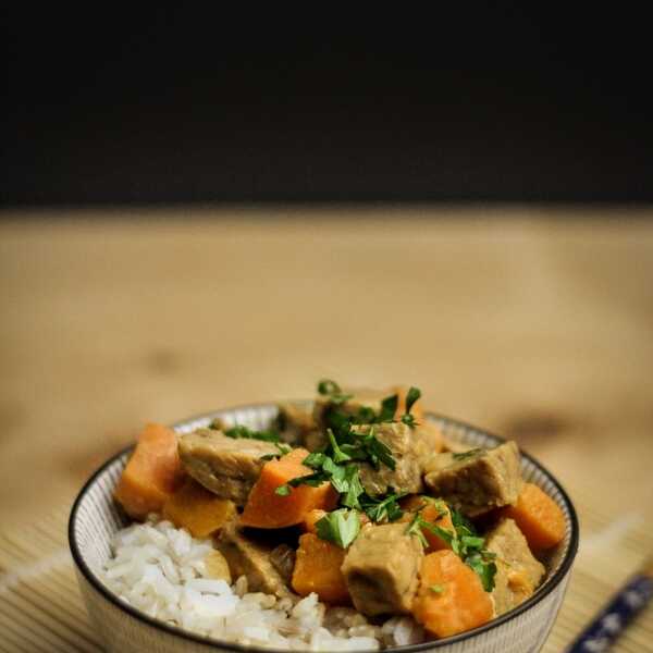 Kokosowe Curry z Tempeh / Tempeh Coconut Curry