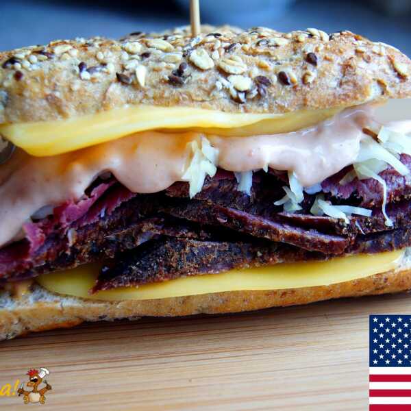 USA: Reuben sandwich (kanapka Reuben)