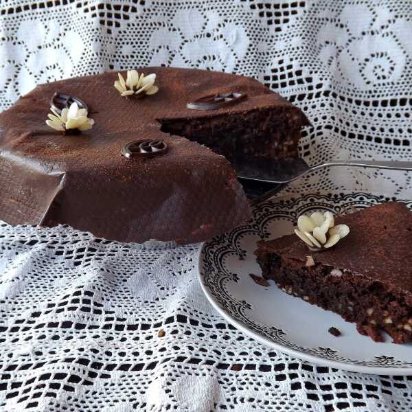  Ciasto czekoladowe z migdałami