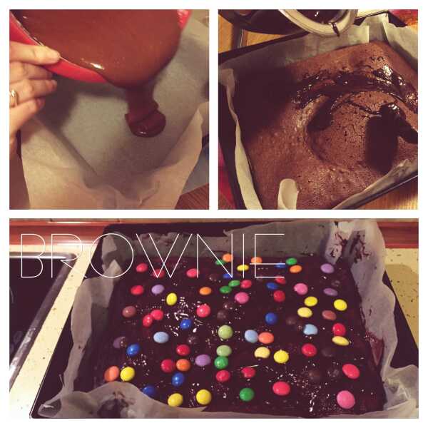 Brownie z M&Ms