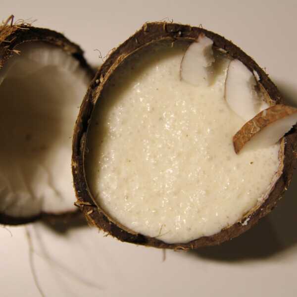Koktajl kokosowo-bananowy