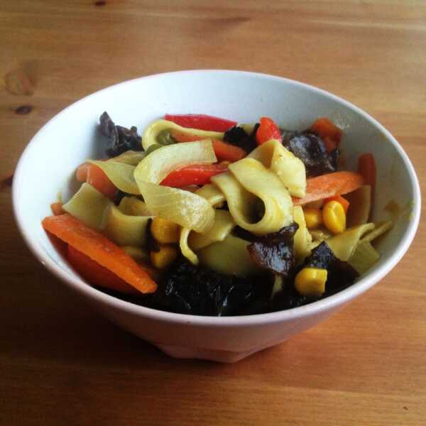 Kuchnia chińska: kolorowy makaron Xian