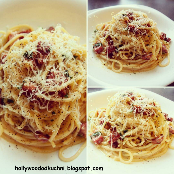 Spaghetti alla carbonara – Jedz, módl się, kochaj.