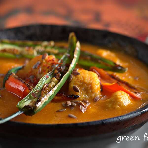 RAJASTHANI GATTA CURRY