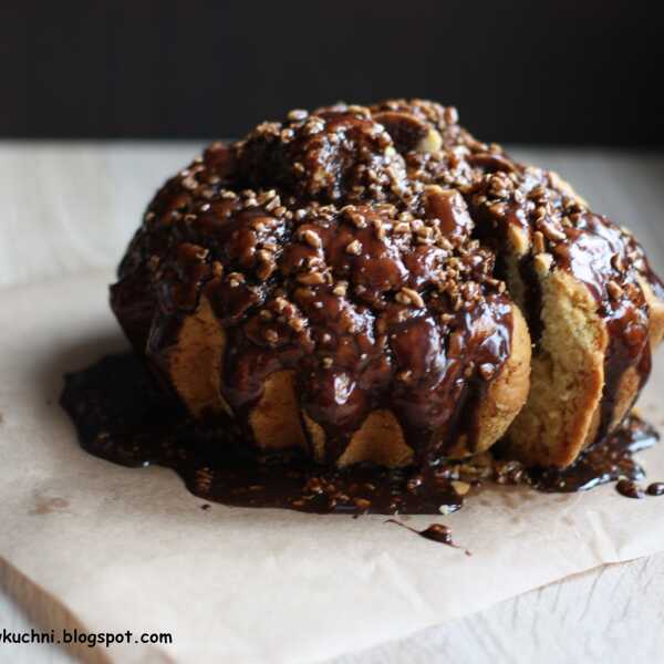 Babka piaskowa z czekoladą